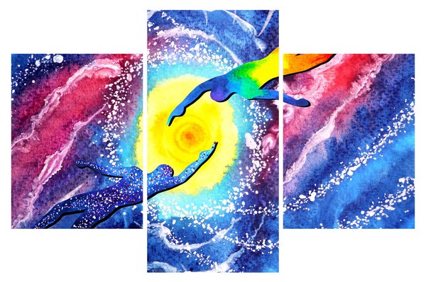 Obraz - Dotyk (90x60 cm)