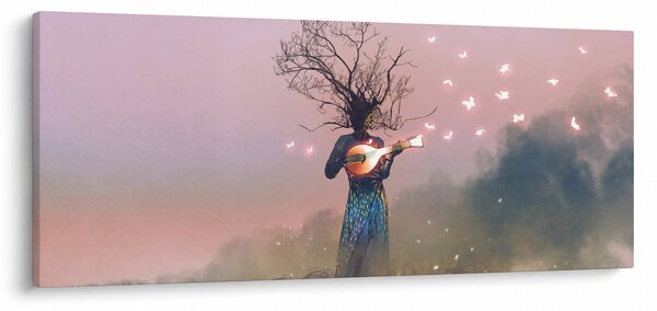 Obraz - Oživená príroda (120x50 cm)