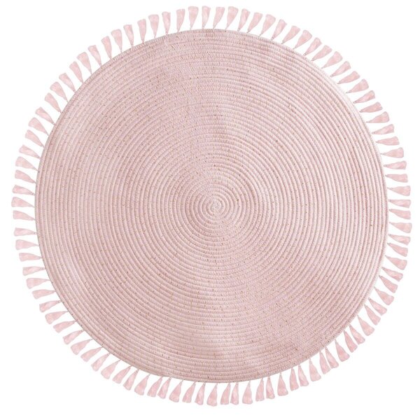 Atmosphera Detský koberec ružový STRAPCE 90 cm