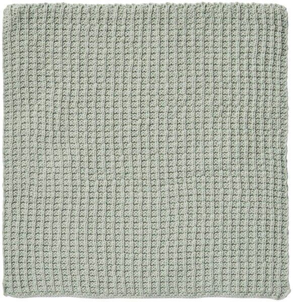 Pletená handrička Dusty Green