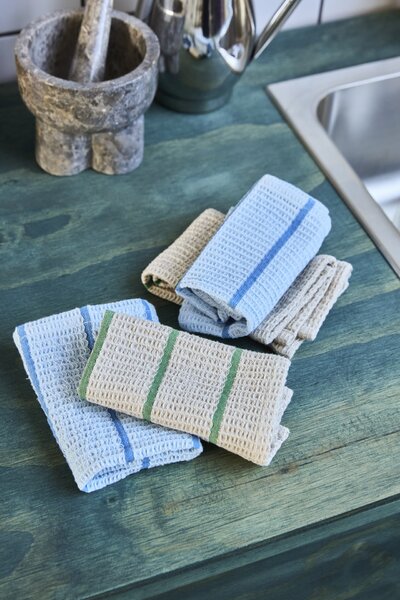 Bavlnená handrička Light Blue – set 2 ks