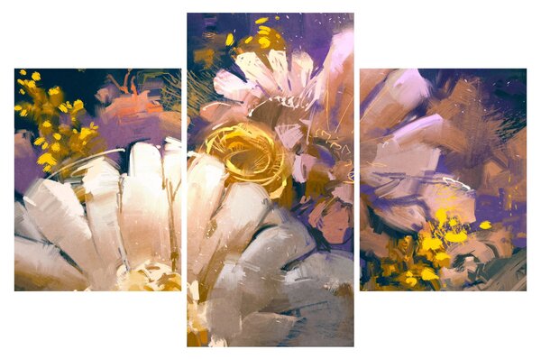 Obraz kvetov (90x60 cm)
