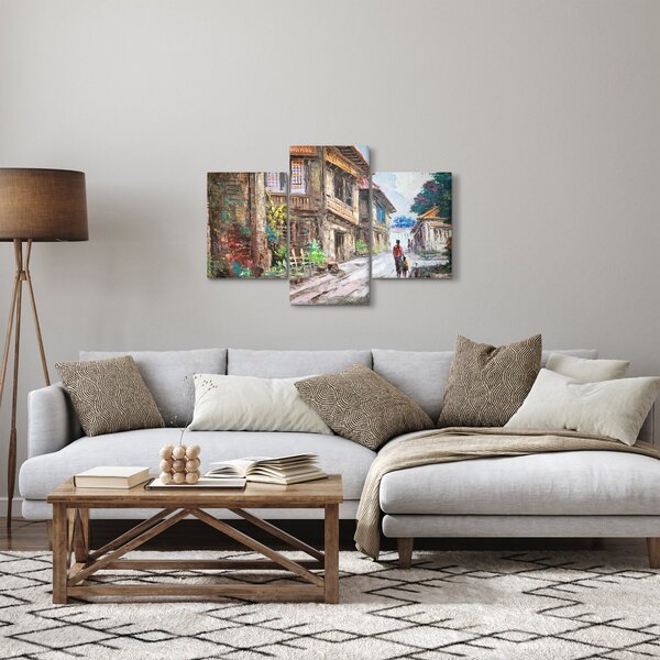 Obraz Filipínske dediny, Ázia (90x60 cm)