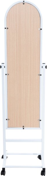 Stojace zrkadlo Evoir - 151x39x39 cm - Biela