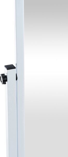 Stojace zrkadlo Evoir - 151x39x39 cm - Biela