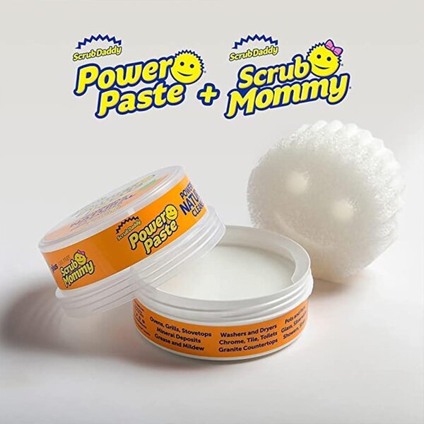 Čistiaca pasta SCRUB + obojstranná hubka SCRUB MOMMY