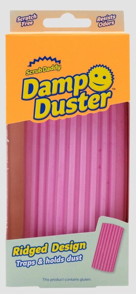 Hubka na prach, čistiaca hubka SCRUB DADDY DUSTER, ružová