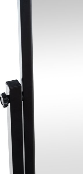 Stojace zrkadlo Evoir - 151x39x39 cm - Čierna