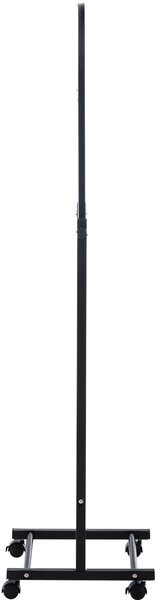 Stojace zrkadlo Evoir - 151x39x39 cm - Čierna
