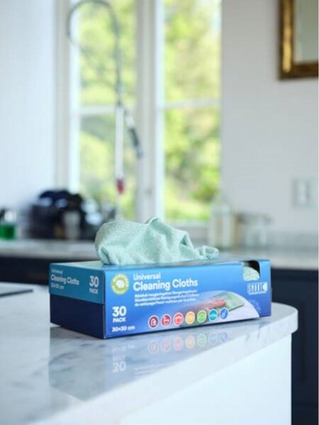HITEKO (Smart microfiber system) 30ks univerzálnych utierok, handričiek na umývanie - v krabičke