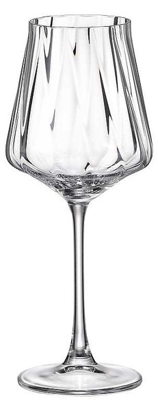 Crystal Bohemia Cettia optic poháre na víno 480 ml 6 ks