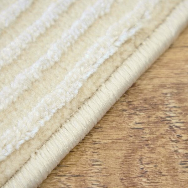 Angel Carpet, Kusový koberec Zafiro 25 Beige, 60x110, béžová, kancelária