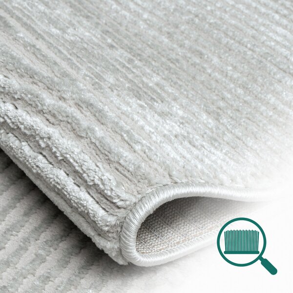 Angel Carpet, Kusový koberec Zafiro 25 Grey, 60x110, šedá, kancelária