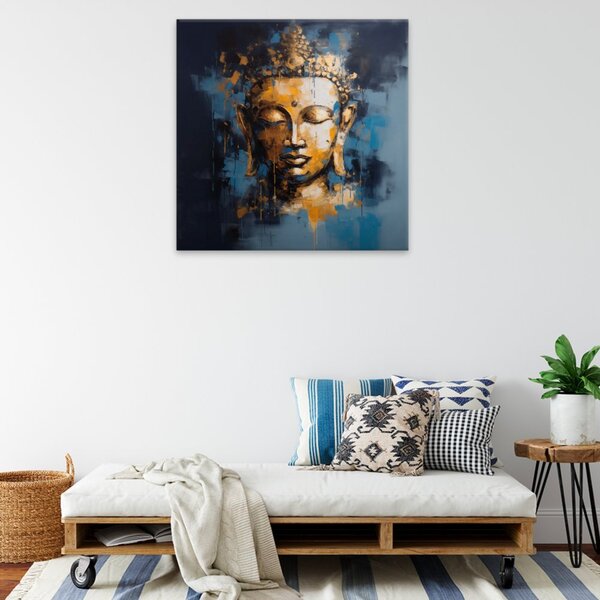 Obraz na plátne - Budha symbol múdrosti - 40x40 cm