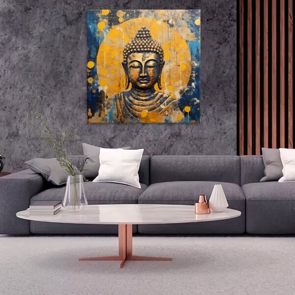 Obraz na plátne - Gautama Buddha - 40x40 cm