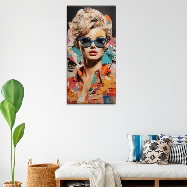 Obraz na plátne - Retro party - 30x60 cm