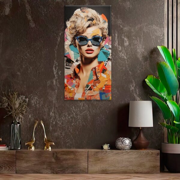 Obraz na plátne - Retro party - 30x60 cm