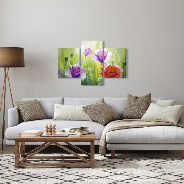 Obraz - Vlčie maky (90x60 cm)