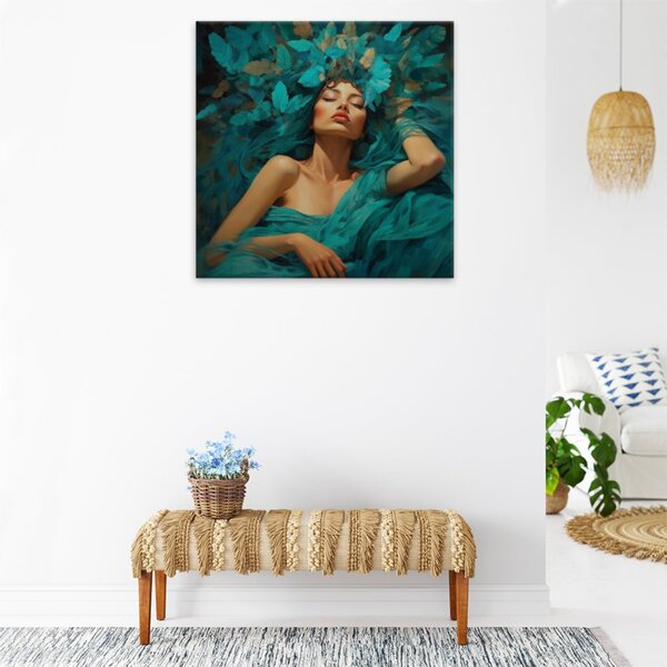 Obraz na plátne - Kráľovná morí - 40x40 cm