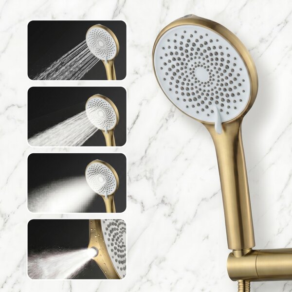Sprchová hlavica REA JS-020 BRUSH GOLD