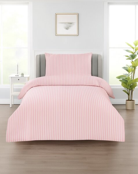 Didatex RUŽOVÝ PRÚŽOK bavlnené obliečky DeLuxe Obsah balenia: Štandardný rozmer 1x 140x200 + 1x 70x90