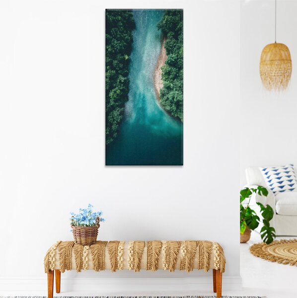 Obraz na plátne - Ústie do mora - 30x60 cm