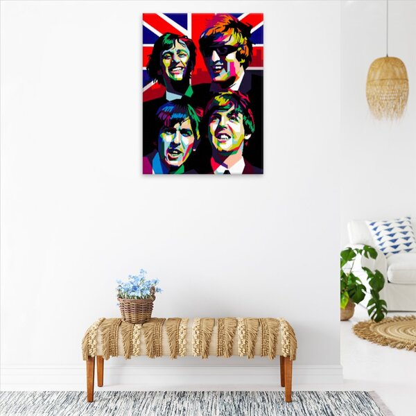 Obraz na plátne - The Beatles 02 - 30x40 cm