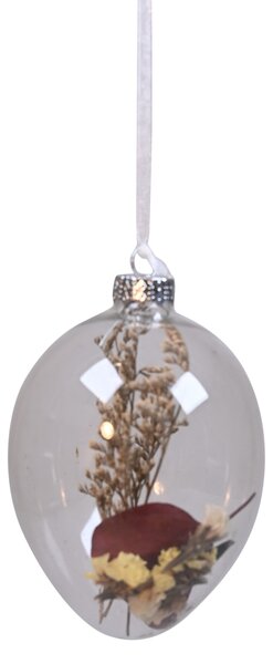 Závesná veľkonočná dekorácia Dry Flower Natural 9,5 cm