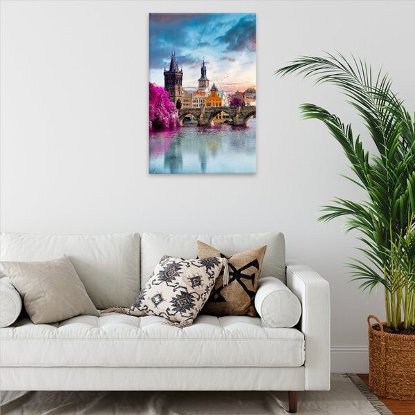 Obraz na plátne - Praha 02 - 40x60 cm