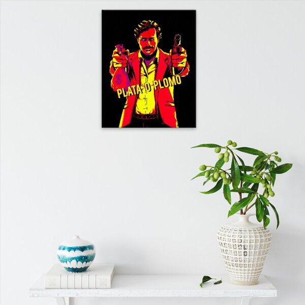 Obraz na plátne - Pablo Escobar 02 - 40x50 cm
