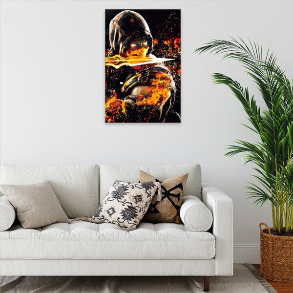 Obraz na plátne - Mortal kombat - 40x60 cm
