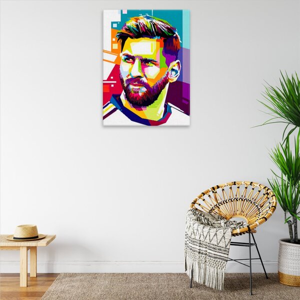 Obraz na plátne - Messi 01 - 30x40 cm