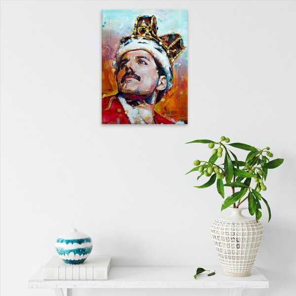 Obraz na plátne - Freddie Mercury 02 - 30x40 cm