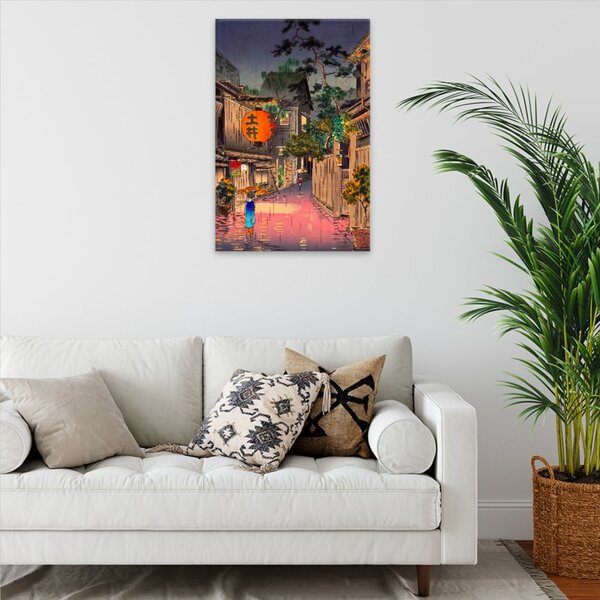 Obraz na plátne - Japonský podvečer - 40x60 cm
