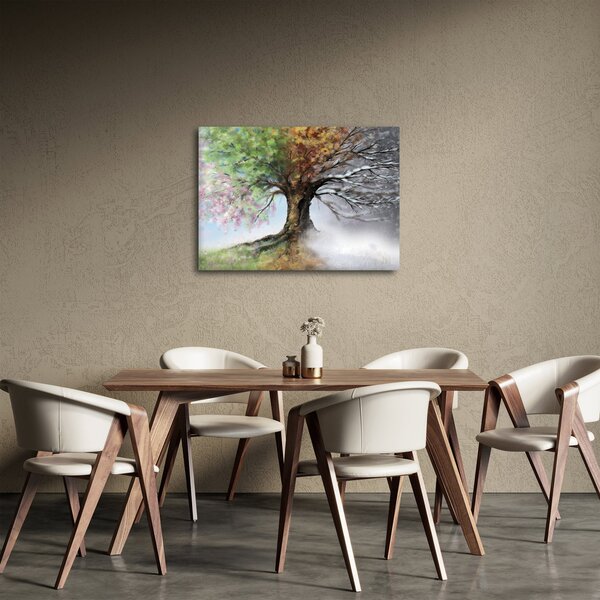 Obraz - Strom štyroch ročných období (70x50 cm)