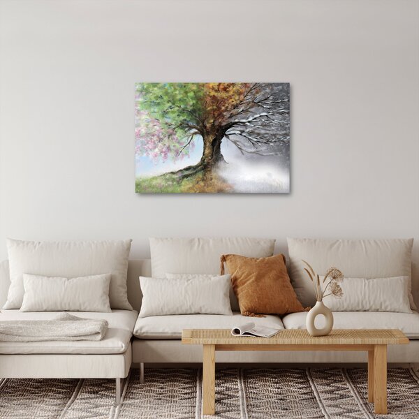 Obraz - Strom štyroch ročných období (70x50 cm)