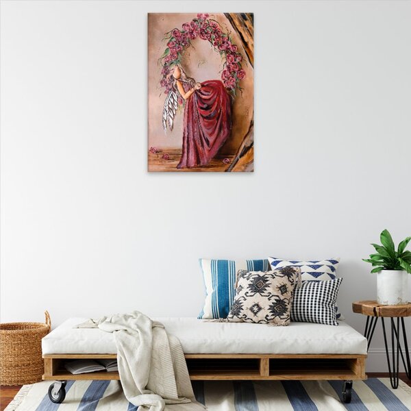 Obraz na plátne - Pán je na mojej strane - 40x60 cm