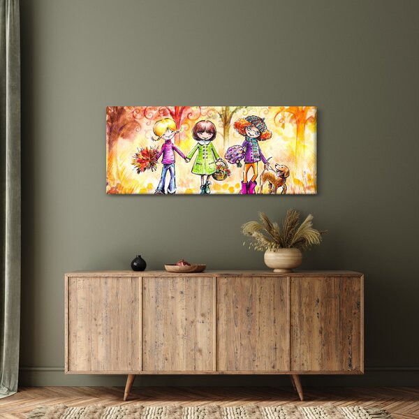Obraz - Priateľstvo (120x50 cm)