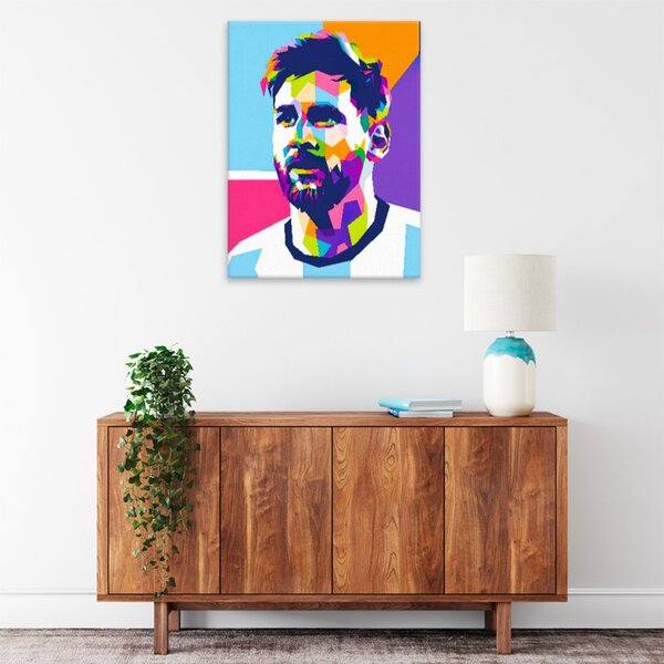 Obraz na plátne - Messi 03 - 30x40 cm