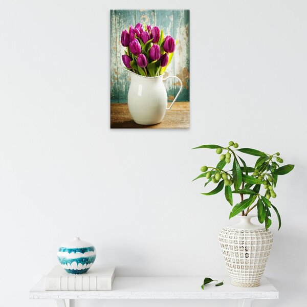 Obraz na plátne - Kytica tulipánov - 40x60 cm