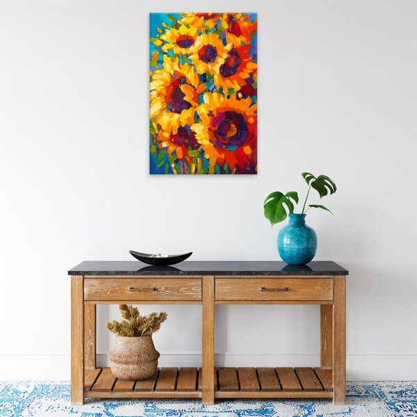 Obraz na plátne - Slnečnice 02 - 40x60 cm