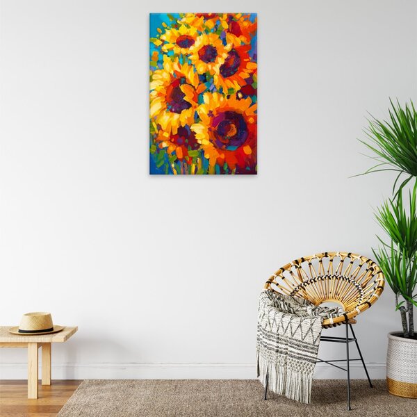 Obraz na plátne - Slnečnice 02 - 40x60 cm