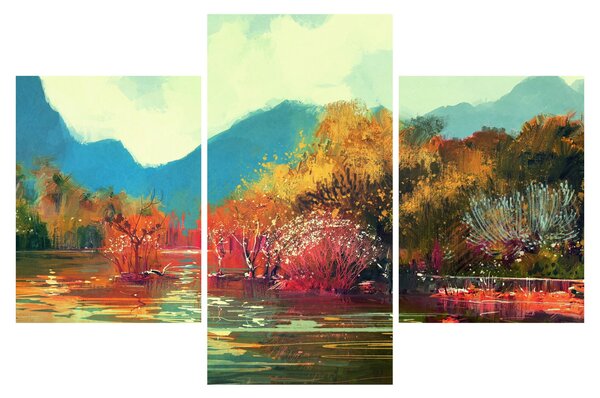 Obraz - Farby jesene (90x60 cm)