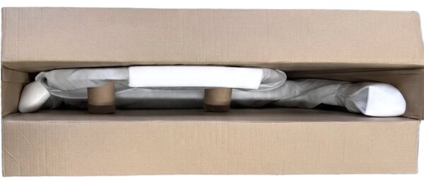 TENTino Elegantný skladací bistro stôl 80 cm ELEGANT WHITE