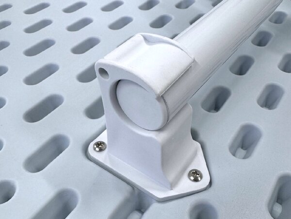 TENTino Elegantný skladací bistro stôl 80 cm ELEGANT WHITE