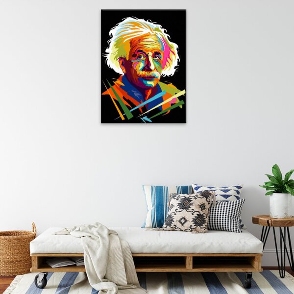 Obraz na plátne - Albert Einstein 01 - 30x40 cm