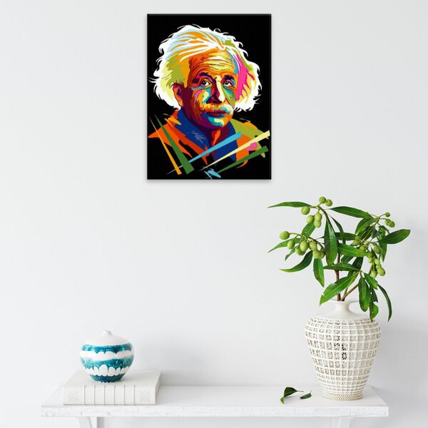 Obraz na plátne - Albert Einstein 01 - 30x40 cm