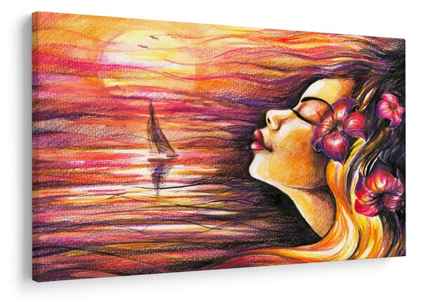 Obraz - Spomienky na leto (90x60 cm)