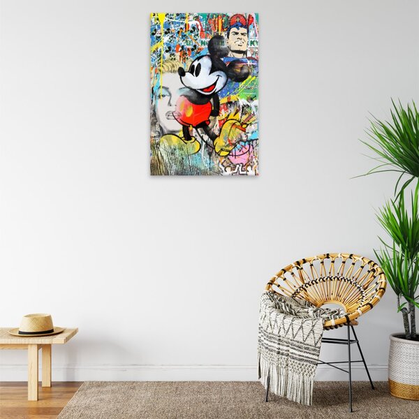 Obraz na plátne - Mickey Mouse - 40x60 cm