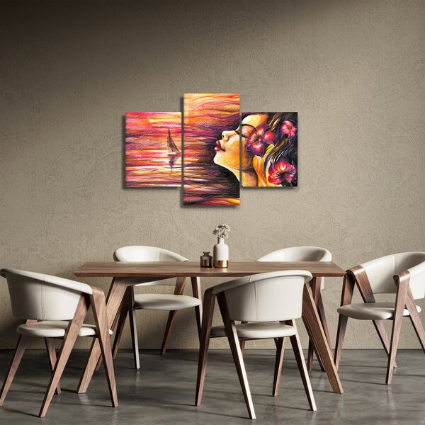 Obraz - Spomienky na leto (90x60 cm)